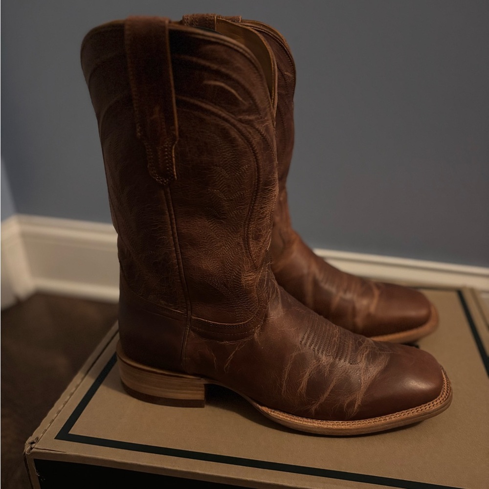 Tecovas “The Doc” , New worn once, Scotch Goat , size 11.5 D Cowboy boots